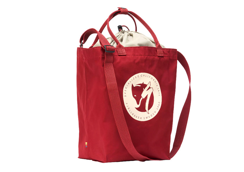 FJÄLLRÄVEN - 瑞典北極狐【狐狸袋】S/F CAVE TOTE 2024 新款 手提包 23232-326 OX RED