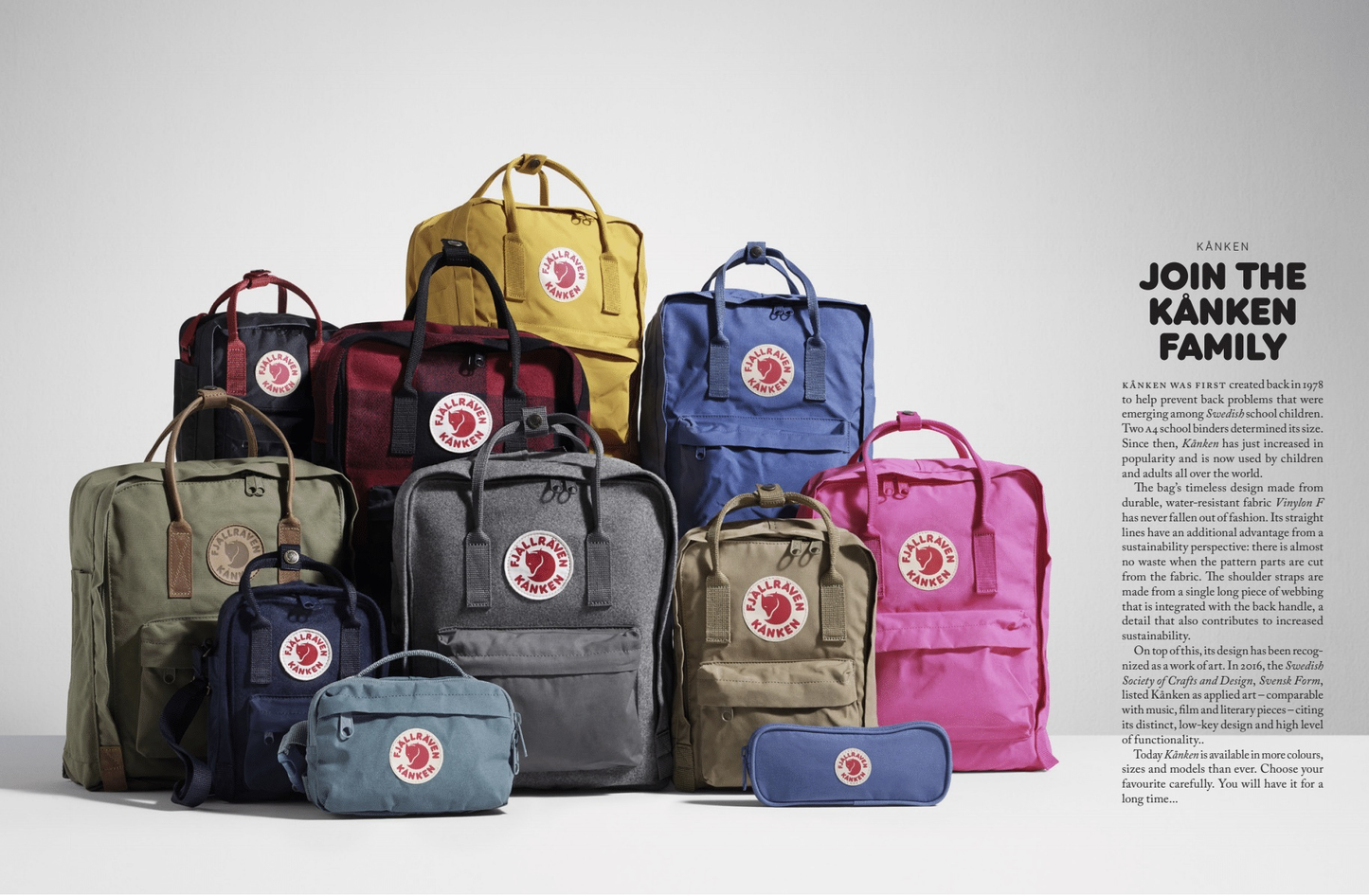 FJÄLLRÄVEN - 瑞典北極狐【狐狸袋】KÅNKEN SLING 斜孭袋 23797-126 CORN