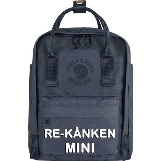 FJÄLLRÄVEN - 瑞典北極狐【狐狸袋】RE-KÅNKEN Mini 7L 迷你背囊 School bag outdoor backpack 23549-041 SLATE