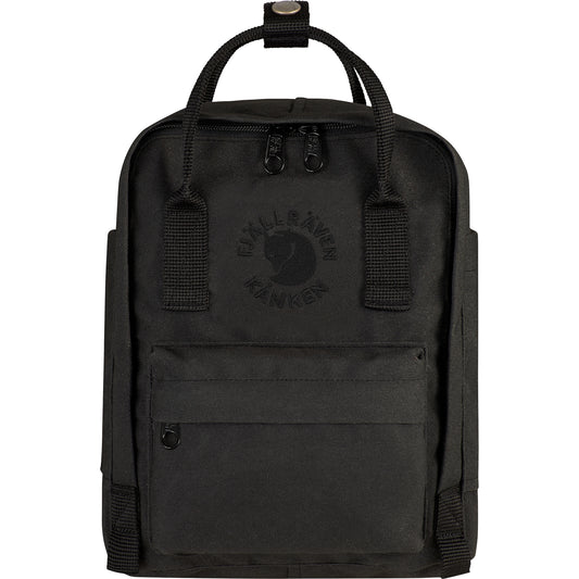 FJÄLLRÄVEN - 瑞典北極狐【狐狸袋】RE-KÅNKEN Mini 7L 迷你背囊 School bag outdoor backpack 23549-550 BLACK