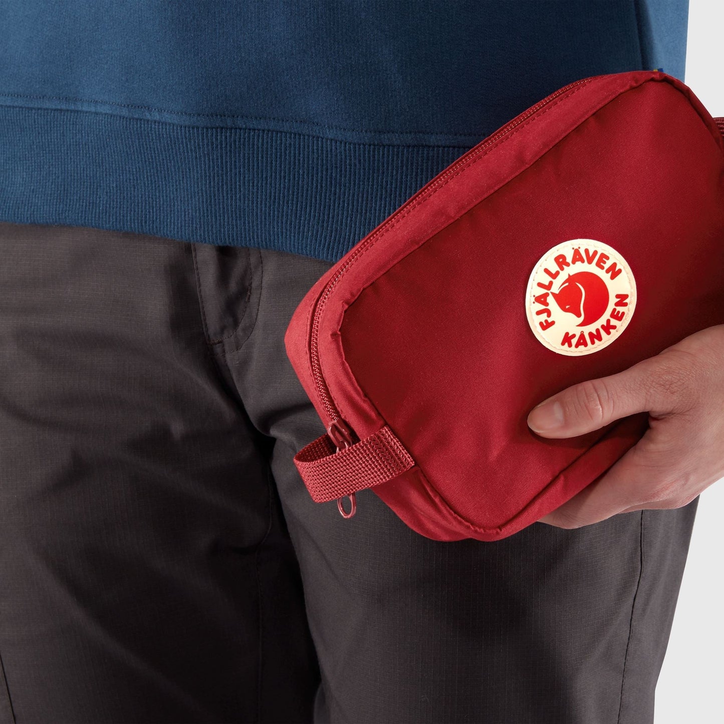 FJÄLLRÄVEN - 瑞典北極狐【狐狸袋】Kanken Gear Bag 拉鏈化妝雜物袋 SKY BLUE 25862-501