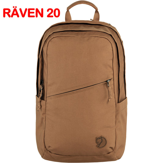 FJÄLLRÄVEN - 瑞典北極狐【狐狸袋】Raven20  Daypack 日用筆電15寸背包20L   23344-228 KHAKI DUST