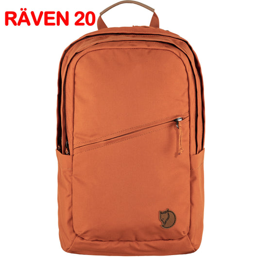 FJÄLLRÄVEN - 瑞典北極狐【狐狸袋】Raven20   Daypack 日用筆電15寸背包20L   23344-243  TERRACOTTA BROWN