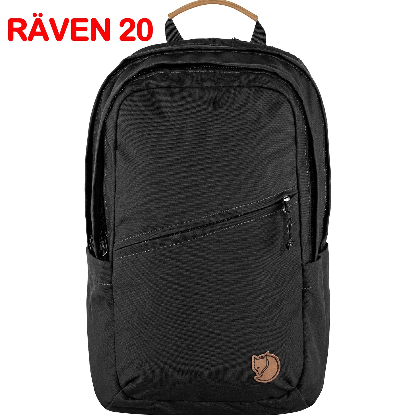 FJÄLLRÄVEN - 瑞典北極狐【狐狸袋】Raven20 Daypack 日用筆電15寸背包20L  23344-550 BLACK
