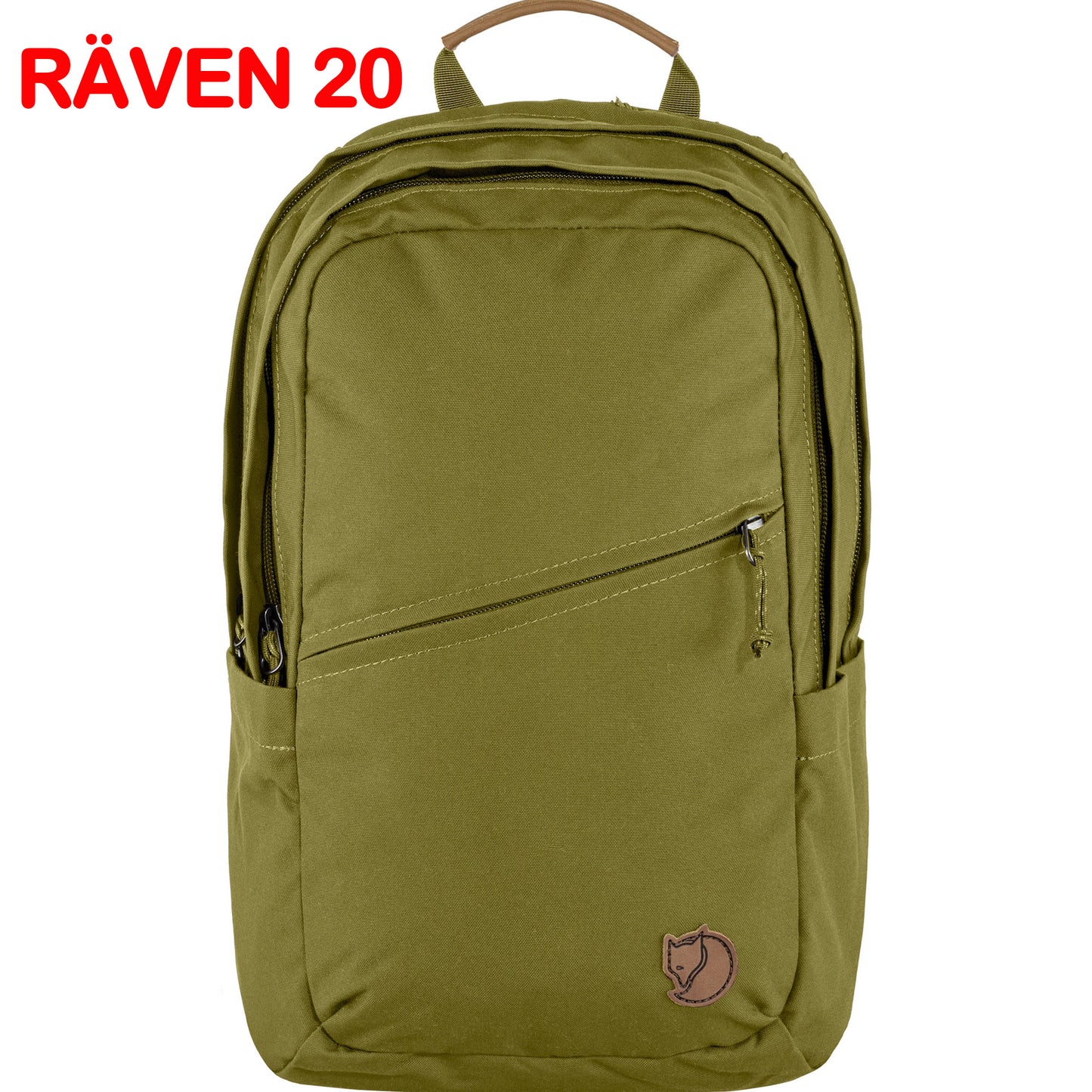 FJÄLLRÄVEN - 瑞典北極狐【狐狸袋】Raven20 Daypack 日用筆電15寸背包20L  23344-631 FOLIAGE GREEN