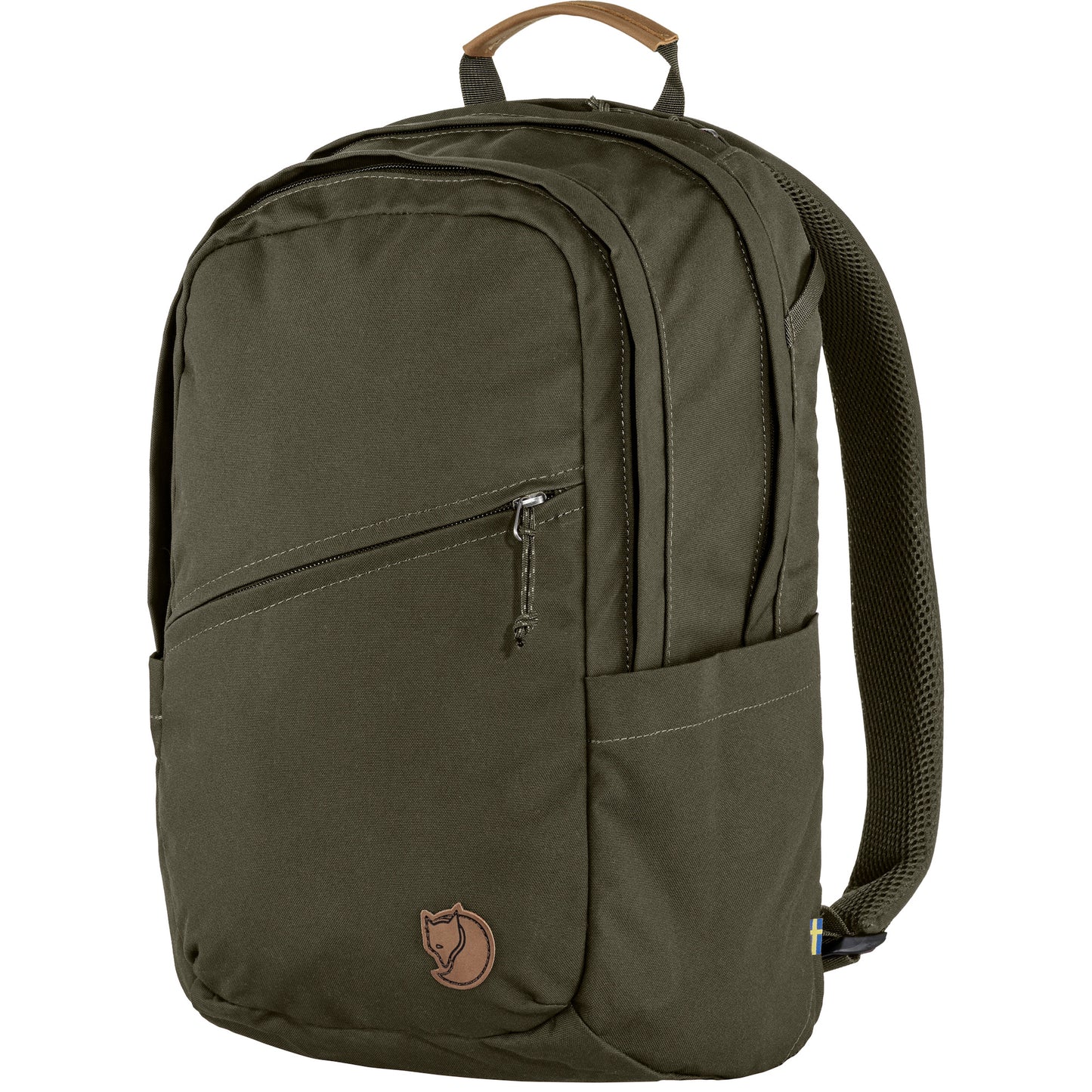 FJÄLLRÄVEN - 瑞典北極狐【狐狸袋】Raven20 Daypack 日用筆電15寸背包20L   23344-633 DARK OLIVE