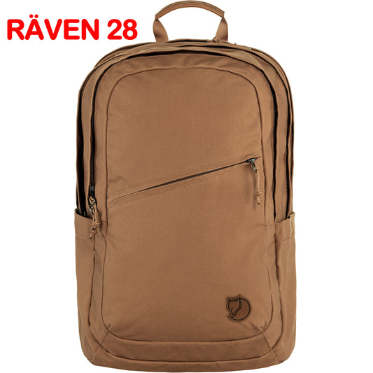 FJÄLLRÄVEN - 瑞典北極狐【狐狸袋】Raven28   Daypack 日用筆電15寸背包28L   23345-228 KHAKI DUST