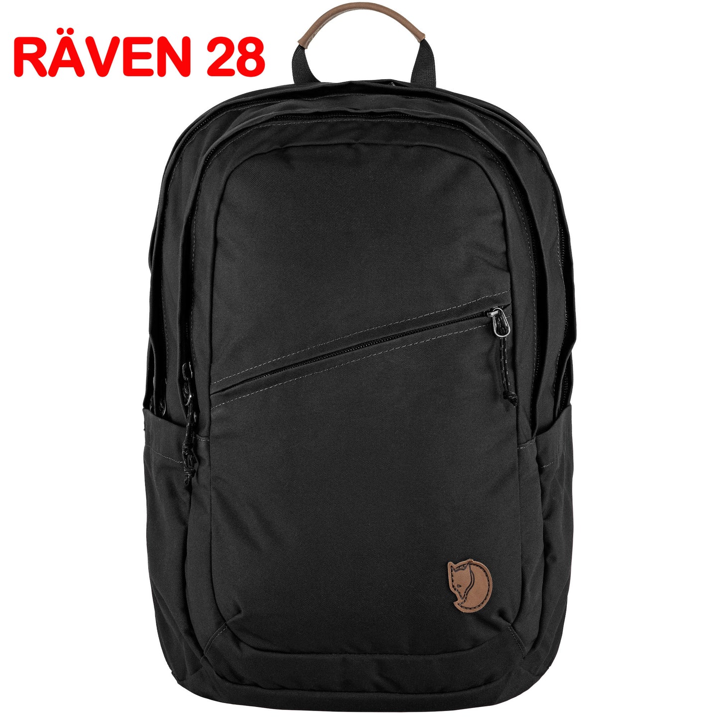 FJÄLLRÄVEN - 瑞典北極狐【狐狸袋】Raven28   Daypack 日用筆電15寸背包28L   23345-550 BLACK