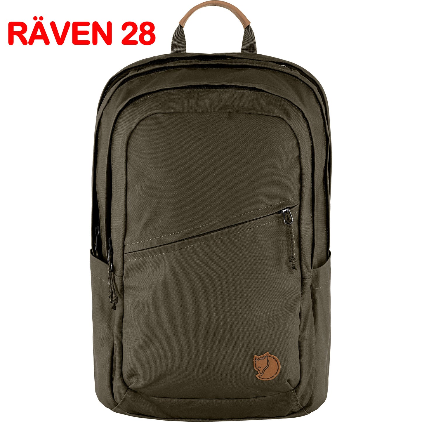 FJÄLLRÄVEN - 瑞典北極狐【狐狸袋】Raven28   Daypack 日用筆電15寸背包28L   23345-633 DARK Olive