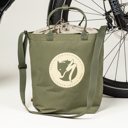 FJÄLLRÄVEN - 瑞典北極狐【狐狸袋】S/F CAVE TOTE 2024 新款 手提包 23232-620 GREEN