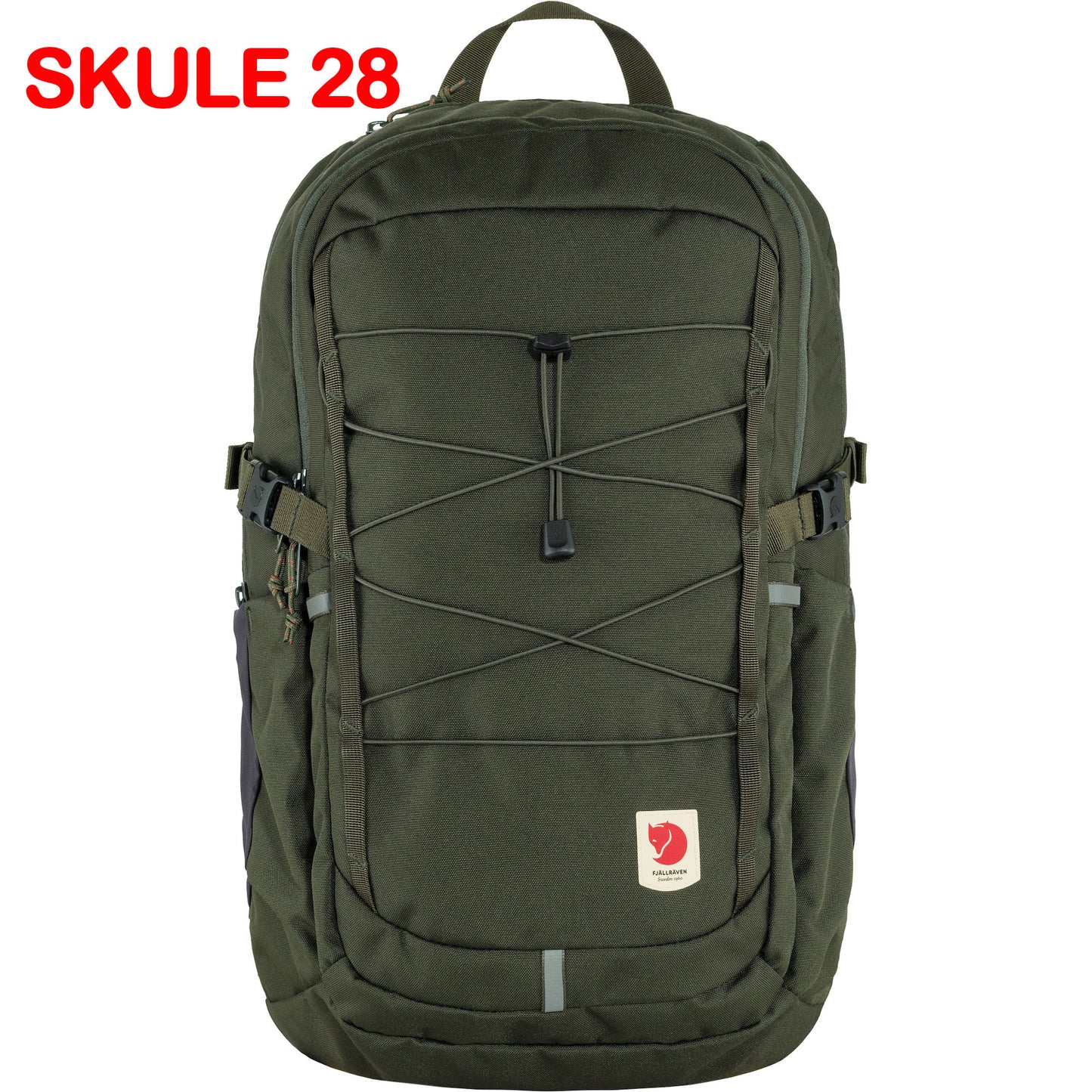 FJÄLLRÄVEN - 瑞典北極狐【狐狸袋】 SKULE 28 Daypack 輕身野外背包  23346-662 DEEP FOREST