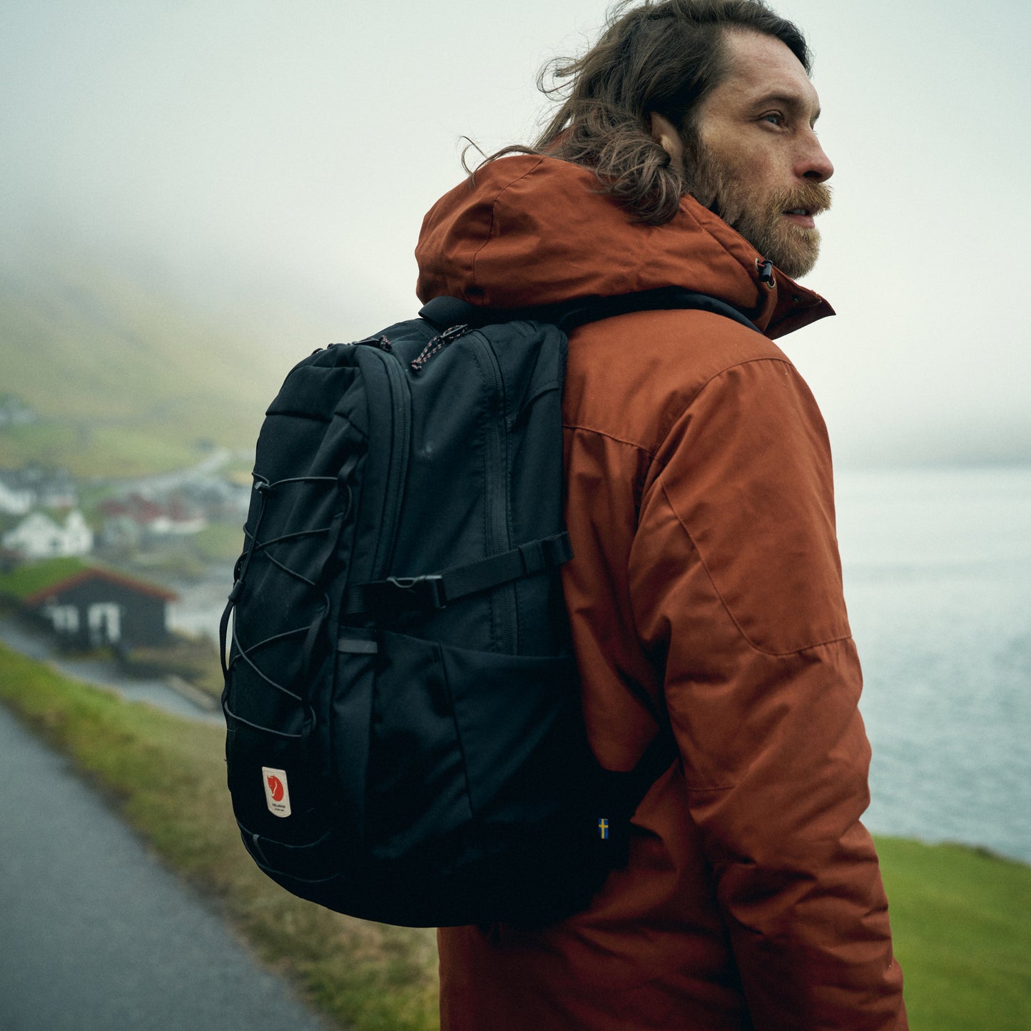 FJÄLLRÄVEN - 瑞典北極狐【狐狸袋】 SKULE 28 Daypack 輕身野外背包  23346-560 NAVY